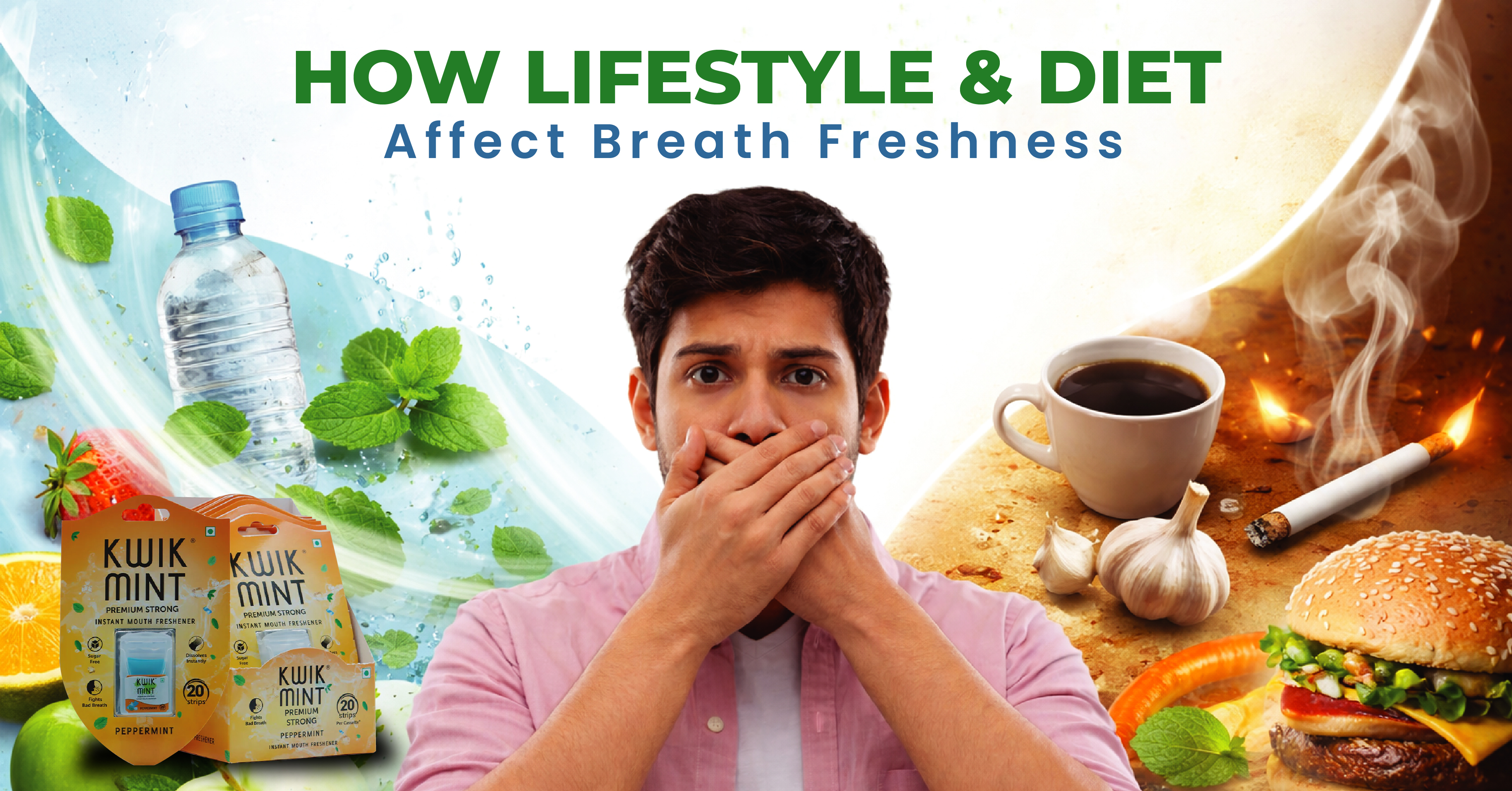 How Lifestyle & Diet Affect Breath Freshness