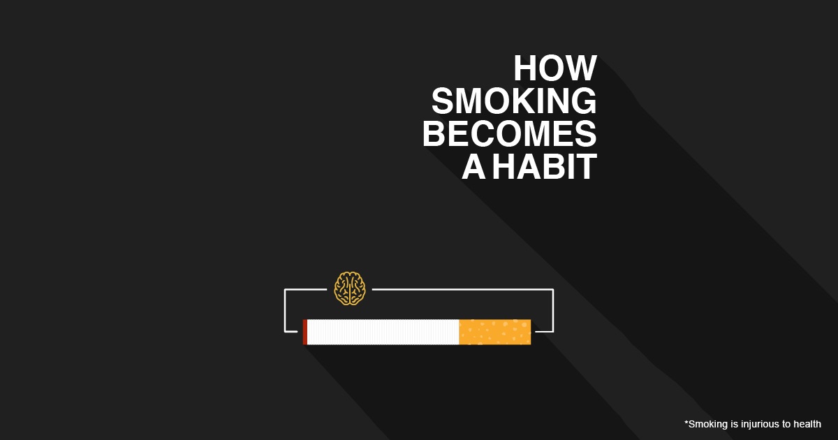 how smoking becomes a habit